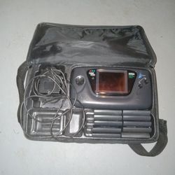 Sega Game Gear Hand Held With Case Games And Power Cord