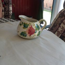 Hand Painted Pitcher