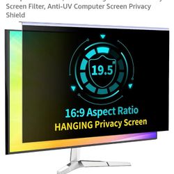 19.5" Hanging Privacy Screen Filter