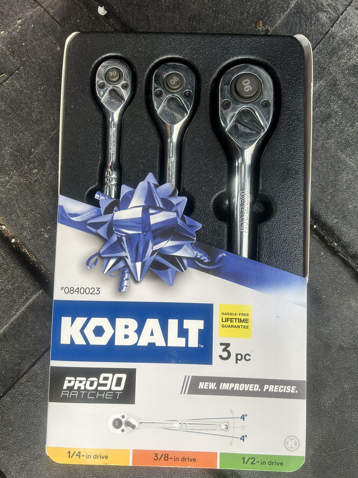 Kobalt 3 Piece Ratchet Set