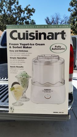 Cuisinart Icecream and Sorbet Maker