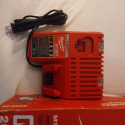 Milwaukee band saw M18 brand new in box with  M18 Battery charger M18 andM12 brand new.