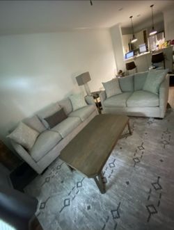 Living room couch set