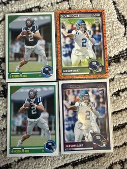 Jaxson Dart Rookie Card Lot