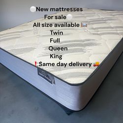 Brand new mattresses for sale