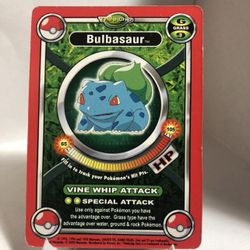 Pokemon Battle Stadium Bulbasaur Think Chip