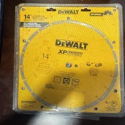 DeWALT 14" Wet & Dry Cut Diamond Saw Blade General Purpose 5,400 Max RPM NEW