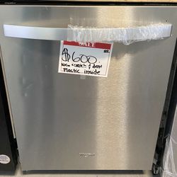 Whirlpool Stainless *New SCRATCH&DENT* Dishwasher+ 20% Off Discount 
