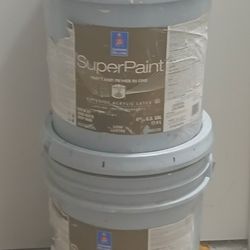 10 Gallons Of Vibrant Violet Sherwin-Williams Super Paint Exterior
