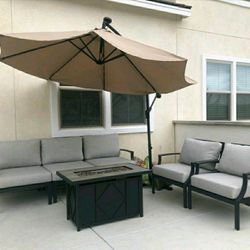 New aluminum outdoor patio furniture lounge set sofa 2 chairs