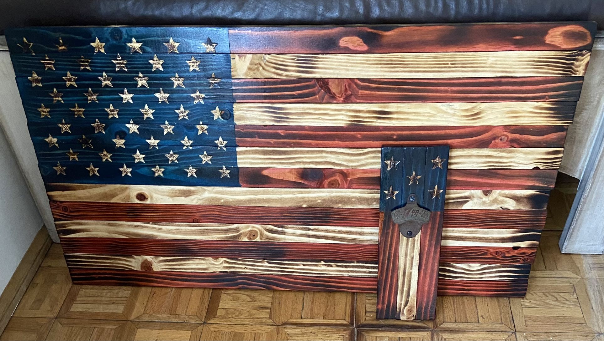 American Wood Flag