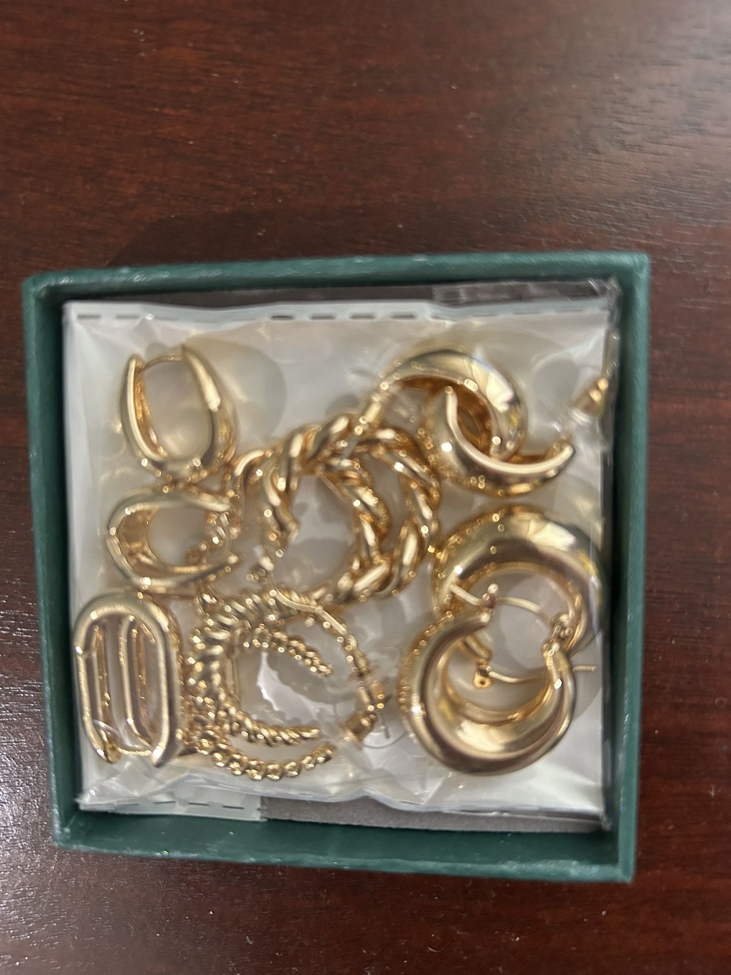 New Gold Plated Earrings