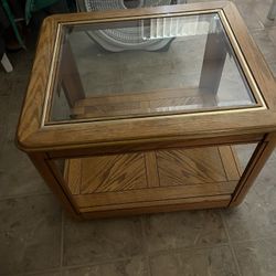 Coffee Table And 2 End Tables 