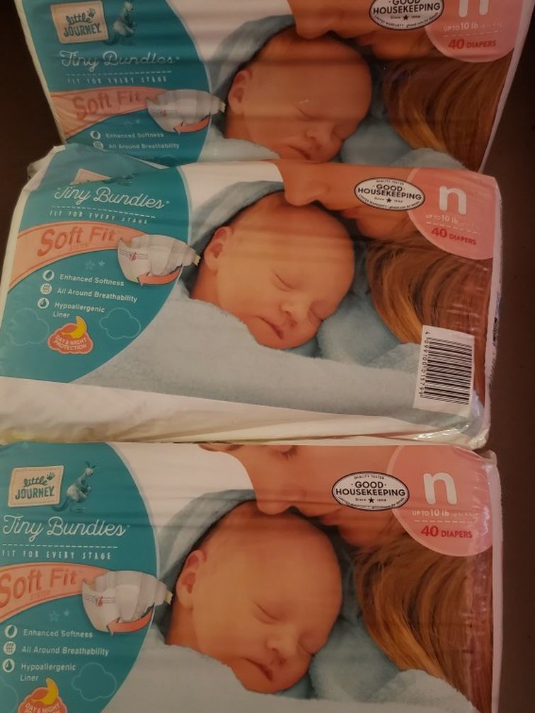 Little Journey Newborn diapers