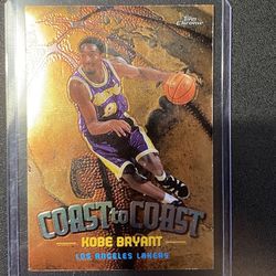 Kobe Bryant Topps Chrome Coast To Coast 