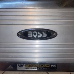 2000 Watt Amplifier 