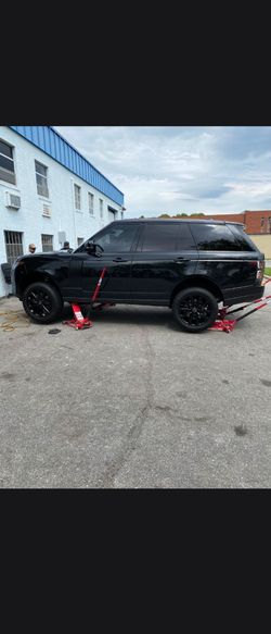 4 Black 20" Range Rover Rims for sale