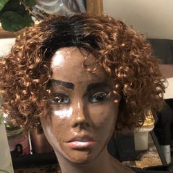 10 Inch Kinky Curl Human Hair Wig