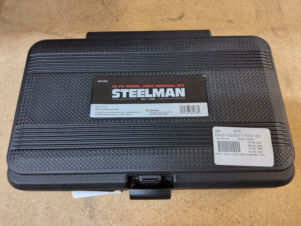 Steelman 13 PC Wheel Lock Removal Kit