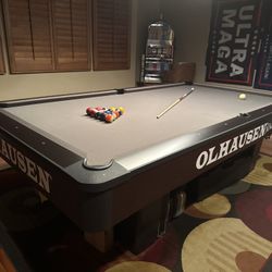 Pool Table 9ft Ohaulsen ( Free Delivery & Set Up )