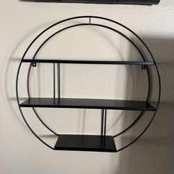 Modern Circular Floating Shelf