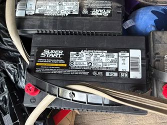 Super start brand new batteries