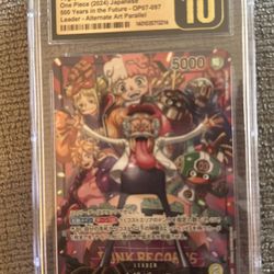 One Piece Vegapunk Leader Cgc 10 Japanese