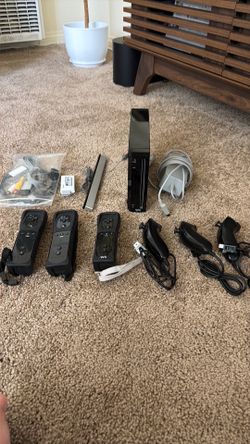 Nintendo Wii in Black