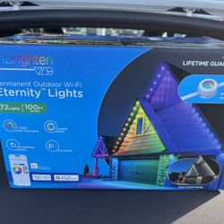 100ft Permanent Outdoor Wi-Fi Eternity Eave Lights