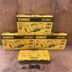 Dewalt Multi-Port Simultaneous Fast Charger Model DCB104 Cargador Rapido 