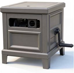 🔥 Heavy Duty Steel Garden Hose Reel Deck Box – NEW 🔥