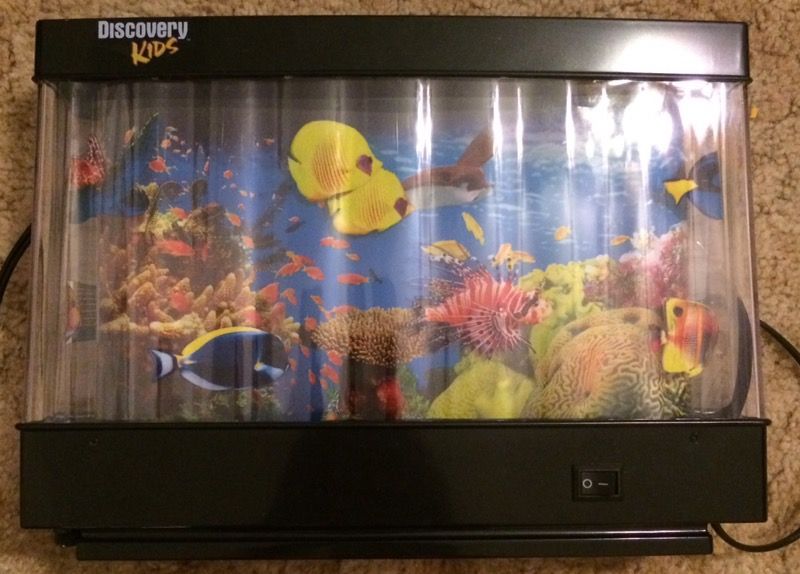 Kids lighted aquarium