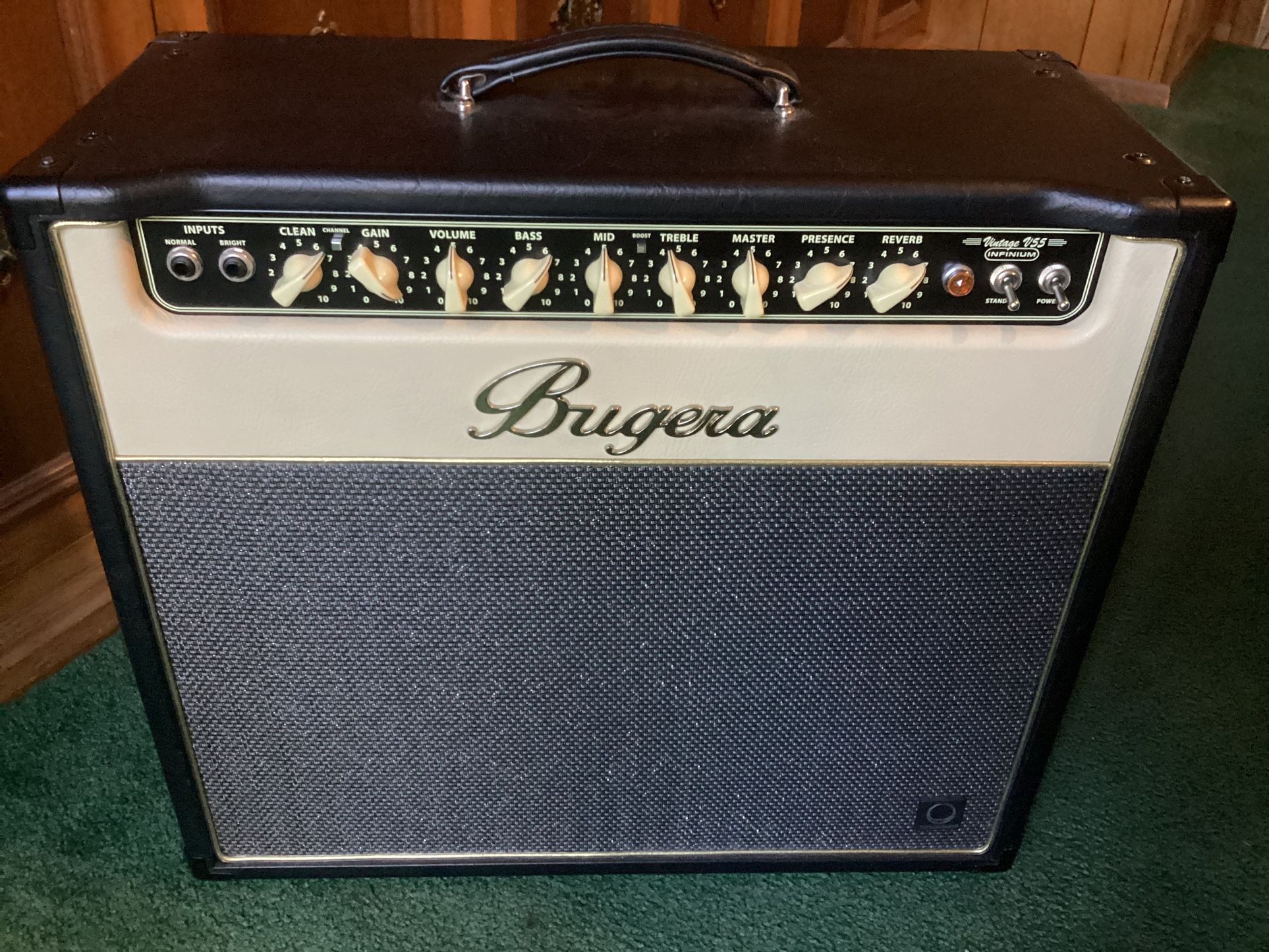 Bugera V55 Infinium 1x12" 55-watt Tube Combo Amp…Mint!