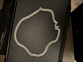 Silver Necklace Heavy Duty 