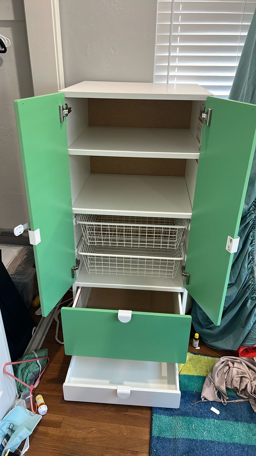 Two IKEA Kids Organizers