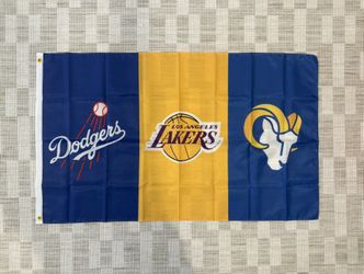 Dodgers/ Lakers/ Rams/ Polyester Flag