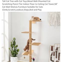 Cat Tree For Wall Attachment 