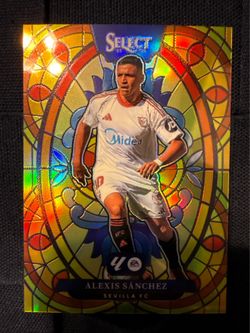 Alexis Sanchez stained glass SSP