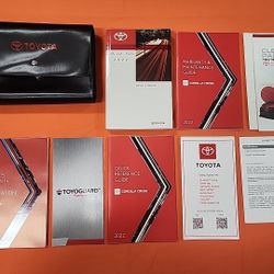 2022 Toyota Corolla Cross Owners Manual  - Complete Set 