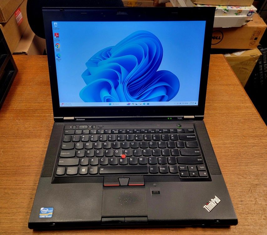Fixed Price: Lenovo ThinkPad T430 14" Laptop Core i5/ 8GB / 500 GB HDD Win 11 #8695