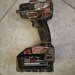 Milwaukee 1/2 In. Impact With Milwaukee Spot Light 