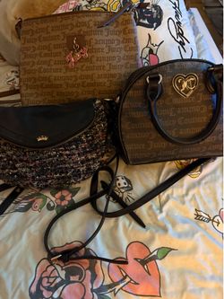 Juicy Couture 3 Crossbody Purse Bundle