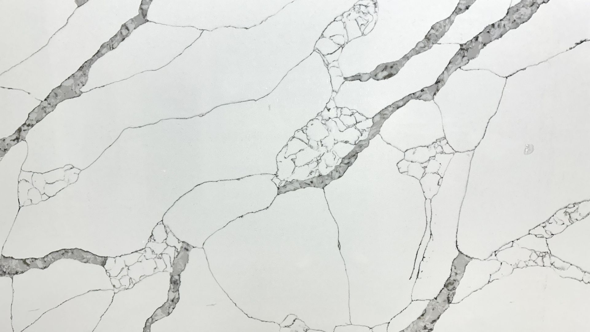 CALACATTA QUARTZ JUMBO SLABS TRAMONTANA 127X64 2CM FOR KITCHEN COUNTERTOPS
