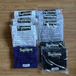 Supreme Box Logo Tees FW23 White, Black Size XL
