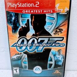 007 Agent Under Fire Playstation 2 PS2 