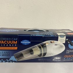 CORDED CAR VACUUM CLEANER WITH ACCESSORY KIT