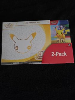 Costco 30th Anniversary Pokemon 2-pack. In Hand ready to ship!