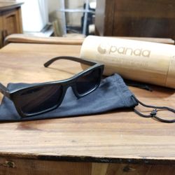 Panda Wooden Sunglasses "Kennedy" (FSC-certified Sustainable Materials)