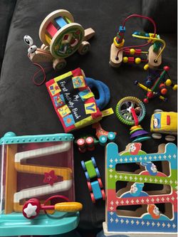Premium Toddler Toy Bundle – Hape, PlanToys, Melissa & Doug (Worth $185+ New!)
