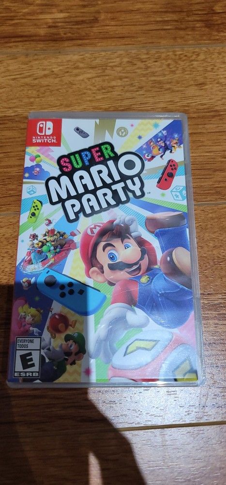 Super Mario Party Nintendo Switch With Case 